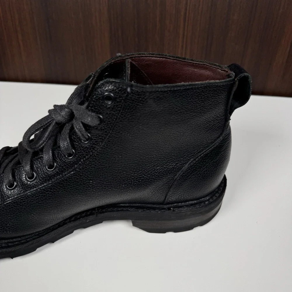 Allen Edmonds 9 D Black Leather Alpine Chukka Boots Weather Proof Lace Up